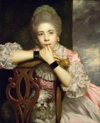 Mrs Abington als Miss Prue in Congreves 